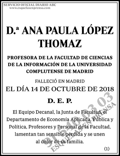 Ana Paula López Thomaz